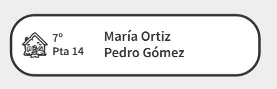 Personalised Black Mailbox Plaque, Plastic, Elegant and Modern, 1" x 4", Wall or Post Mount, Genérico