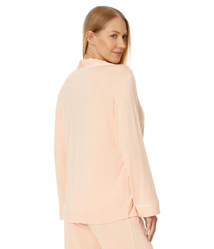 Image of Eberjey Gisele Classic Women's Pajama Set | Long Sleeve Shirt + Long Pants