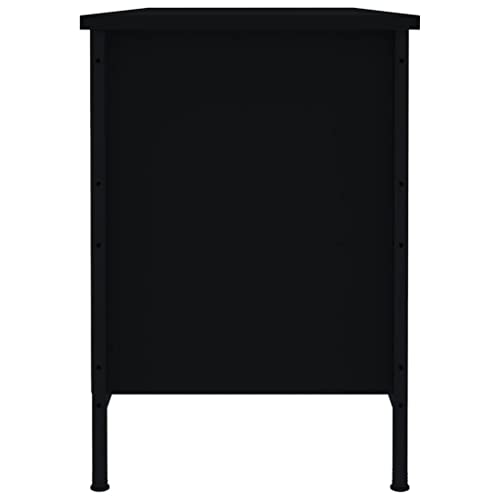 Armoire à Chaussures Noire pour Entrée Étroite Solution Antiencombrement Sol - 8