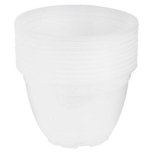 Yardwe 10piezas Depósito De Succión De Agua Automático para Scindapsus Aureus Maceta Transparente De Almacenamiento De Agua Maceta De Absorción Automática para Plantas Verdes Exterior Par