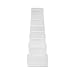 DBM IMPORTS Slatwall Lucite Clear Acrylic Clutch 20'' x 4'' Display Fixture
