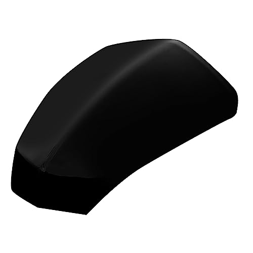 Image of WAZA TVS NTORQ 125 Windshield Front Panel Headlight Visor Bike Wind Deflectors Windscreen Glass Black Protector Superior ABS /PC Plastic