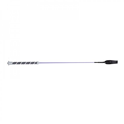 HORZE 26 in. Freddie Metallic All Purpose Whip - Purple - 26 in