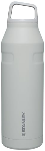 Image of Stanley IceFlow Cap and Carry Water Bottle | Wide Mouth Twist Lid | Lightweight & Leakproof for Travel & Sports | Insulated Stainless Steel | BPA-Free