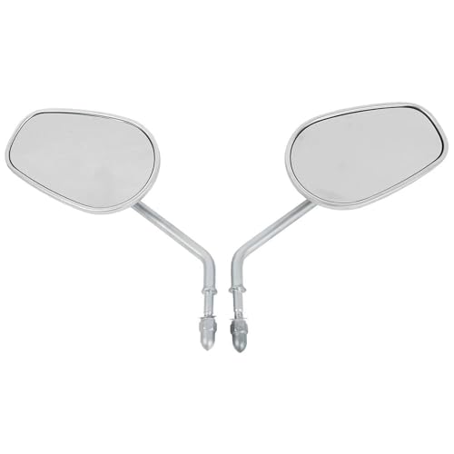 Espejo retrovisor para Harley Davidson Fat Boy FLSTF 1990 a 2017 lateral plata 4