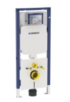 Geberit Serie 111.795.00.1 Sistema Duofix Italia sigma8 para Inodoro suspendido, 114 cm
