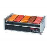 Star 30STBD Grill-Max Stadium Hot Dog Roller Grill w/ StalTek Non-Stick Rollers 30 Hot Dogs Capacity & Bun Drawer