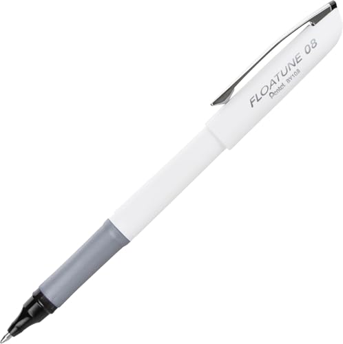 ぺんてる フローチューン0.4o_0.5o (1本, 本体 黒, 0.8mm)