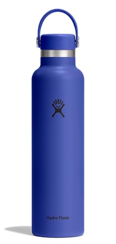 Image of Hydro Flask Water Bottle - Insulated Stainless Steel - Non Spill, Leakproof in 24 Oz Capri Blue
