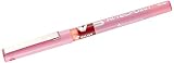 PILOT 11068 V5 Stylo écriture fine encre liquide niveau visible pointe Indéformable clip métal 0,3 mm Rose