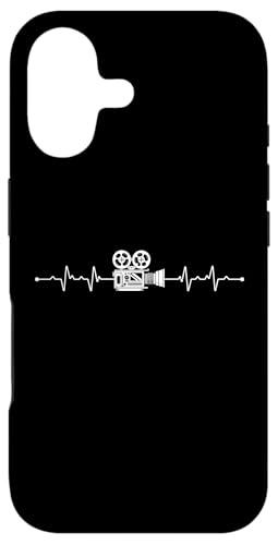 Carcasa para iPhone 17 Videografía Funny Heartbeat Cinematógrafo Realización de Cine