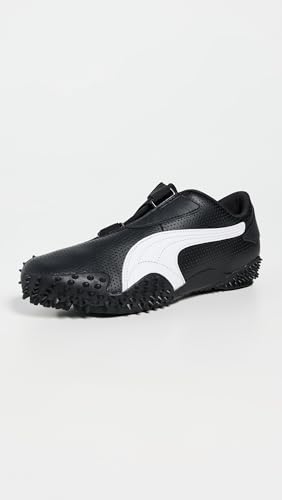 PUMA Mens Mostro Perforated Slip On Sneakers Shoes Casual - Black2