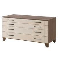 Amazon | 桐チェスト モダンスタイル 4段 ツートン色 hi-0056 | NASA