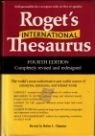 Roget's International Thesaurus (Harper Colopho... 0063370018 Book Cover