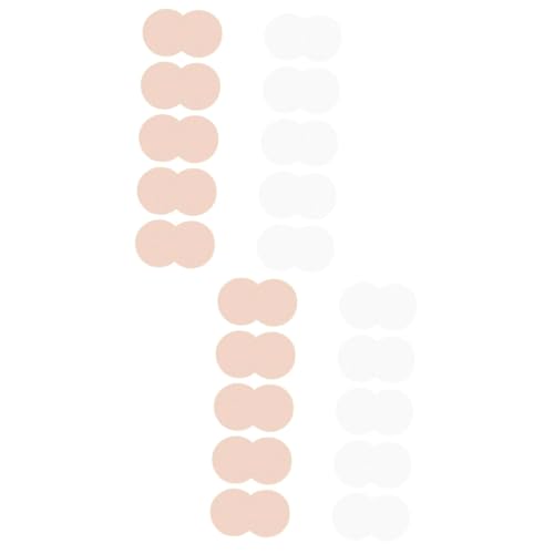 Homoyoyo 2sets for Breathable Nipples Protectors for Running Chafing Stickers Comfortable Gentle Skin Friendly 10pairs*2