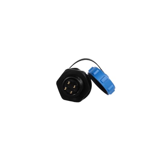 Conector Industrial SP17 Impermeable Mat Rear Nut Seat miniatura 1