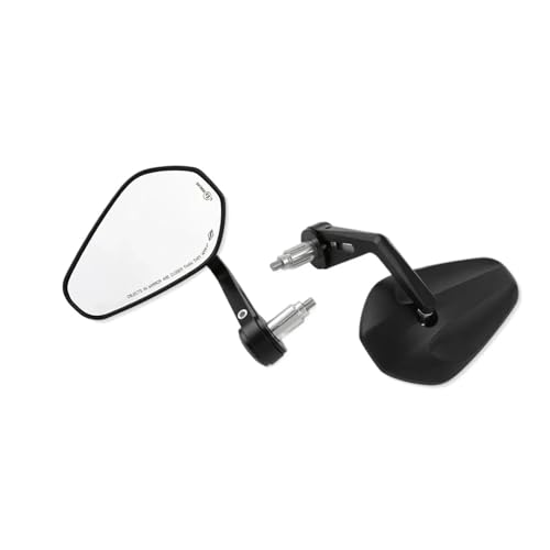 Specchietto Retrovisore Laterale Per Moto Da 7/8 22 Mm Specchietti Per Estremità Manubrio Per Ha&rley Per Ya&maha Per KA&WASAKI Per Suzuki Per Ho&nda Specchietti Lateralis