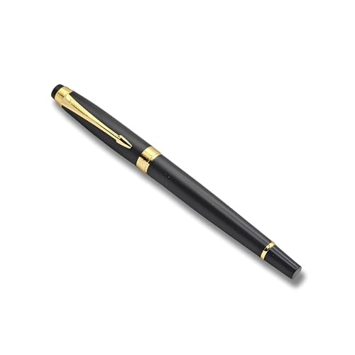 Image of Venti Fountain Pen - Metal Luxury Pen, Schmidt Nib (Medium), Best Pen Gift Set for Men & Women, Professional, Executive, Office, Nice Pens,Return Gift (F102-Black)