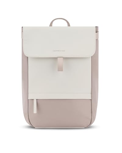 Kapten & Son Rucksack Fyn Muted Clay 13 L | Rucksack Damen & Herren Beige Rosa | Tagesrucksack mit 14" Laptopfach | Backpack ideal für Uni, City, Arbeit, Reisen