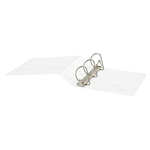 Office Depot® Brand Durable View D-Ring Binder, 3" Rings, 39% Recycled, White - Thumbnail 4