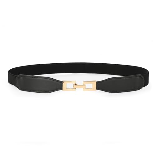 Women Skinny Elastic Belts for Dress Waist Belt for Pants Stretch Thin Belt2