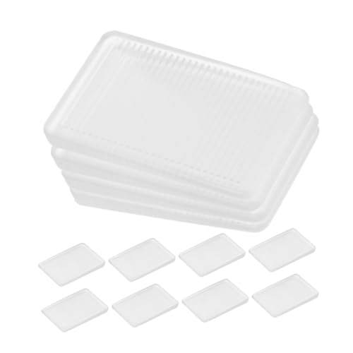 SOLUSTRE Plastic Wedges Pcs Furniture Shims Leveling for Uneven Floors Cabinets and Tables