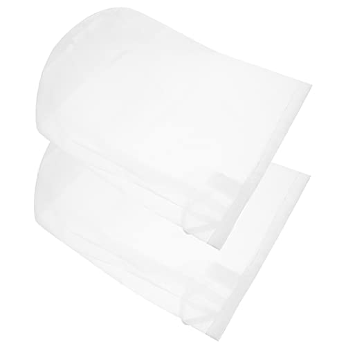 Cabilock 2pcs Cold Brew Bags for Nut Soybean Wine Coffee Large Brew Bag Mesh Strainer Reusable and Easy to Close Drawstring Design