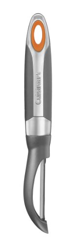 Cuisinart Attrezzo Peeler, Polished chrome/Orange