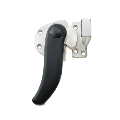 VTGVVVTR Stainless Steel High and Low Convex Door S-Type Rotating Sealed Handle Industrial Mechanical Cabinet Door Handle 1Pcs(Large)