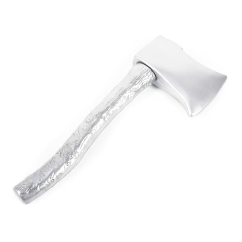 Hoappa Plastic Axe Prop for Halloween Costume, 41cm Silver Eye Catching Fake Axe for Fancy Dress Accessory, 1 Pack - Image 3