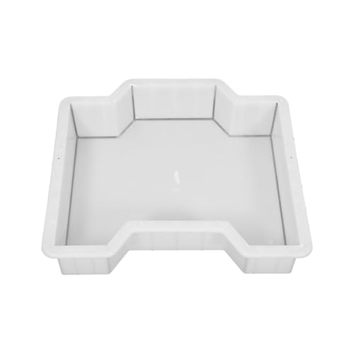 Moule à béton pour pavé de jardin et terrasse réutilisable - Modèle dalle Style E - 2
