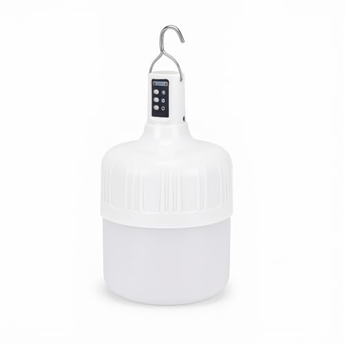 Lâmpada LED Emergência Recarregável 38W 4000mAh Portátil
