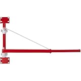 Happybuy Electric Hoist Support Arm - 660 lbs Max Load, 180° Swivel, Steel Frame for Workshop & Garage Lifting