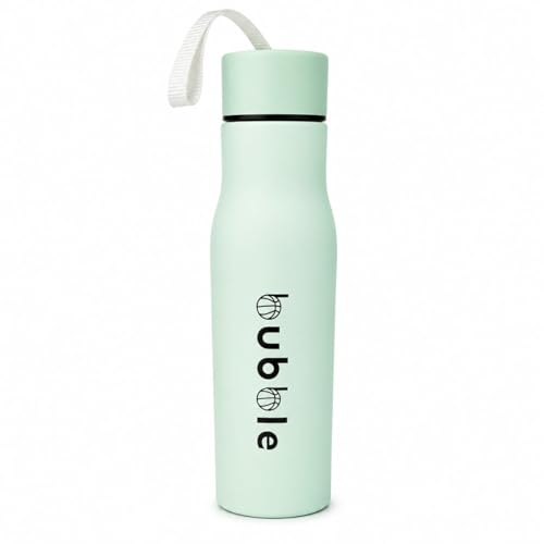 Image of 500ml Stainless Steel Water Bottle | Leakproof Reusable Bottle with Carry Loop | Lightweight Travel & Daily Use Bottle-Colour May Vary-1pcs