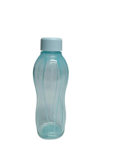 Tupperware To Go Eco 1,0 Litros Botella con Tapa de Rosca EcoEasy para Gaseosa 1000ml (Azul Claro)