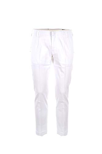 ENTRE AMIS Pantalone Uomo 40 Bianco P198188/1731l17 Primavera Estate 2019 Cover