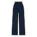 Women's Solid Color Suit Pants Straight Leg Loose Fit Pants Fashion Business Office Work Trousers