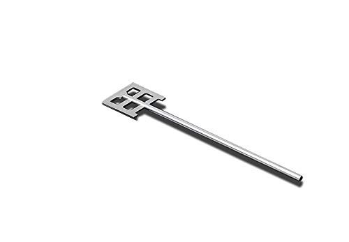 1pc lab Stainless Steel Anchor Type Blade Plate Paddle Machine Impeller Stirring Paddle with Rod