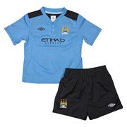Survêtement Umbro Manchester City bleu noir ensemble foot enfant