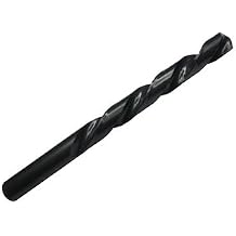 Drill America 12 Pcs, 1/2" Hss Black Oxide Jobber Length Drill Bit, D/An1/2, Flute Length 4-1/2"; Overall Length 6"