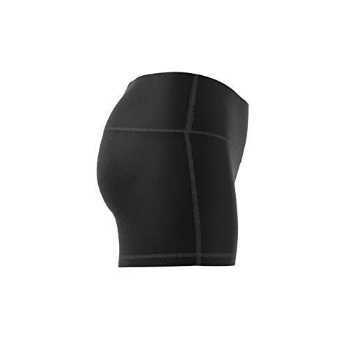 Adidas Women's 4 Inch Shorts, Black/White, Large #TOP2