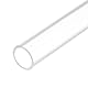 QUARKZMAN PVC Transparent Rohr, Innendurchmesser 14mm Durchmesser 18mm LÄNGE 150mm Acryl Kunststoffrohr für Lampenbau, Stehlampen, Möbel