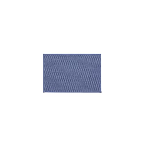 TYUU Bathroom Rugs Non Slip Washable, Super Absorbent Thin Bath Mat Small Quick Dry Low Pile Bathroom Rug, Denim Blue 20"x30" by TYUU - Image 9
