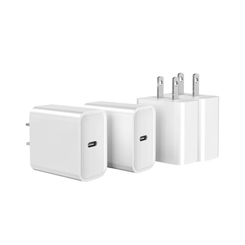 i Phone Charger Fast Charging, 4 Pack 20W Type-C Fast