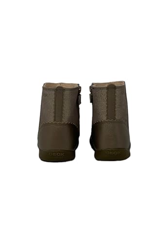 Geox Baby-Mädchen B MACCHIA Girl A Ankle Boot, Smoke Grey, 19 EU