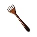Generic Manual Head Massager Body Massage Meridian Brush Wood Massage Tool for Home Travel, 17x4cm