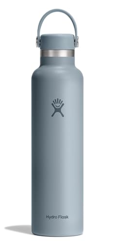 Image of Hydro Flask Water Bottle - Insulated Stainless Steel - Non Spill, Leakproof in 24 Oz Shale Gray