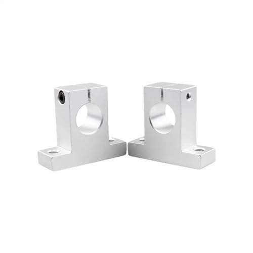 Support de tige SK40 axe optique linéaire en alu et cadre de roulement vertical poli