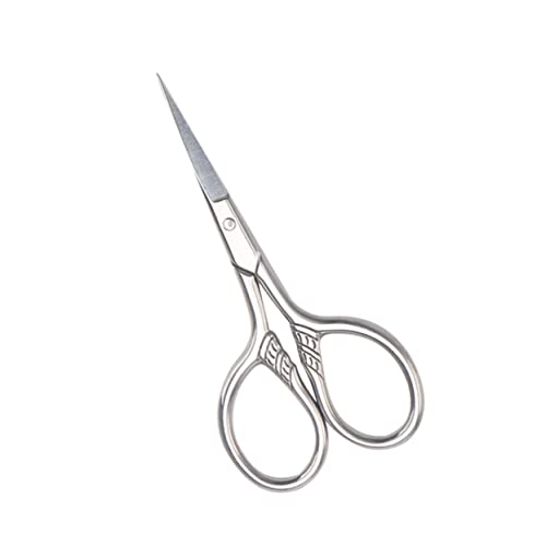 IWOWHERO Nose Hair Scissors for Men Rounded Tip Sturdy Stainless Cutting Home Repair Tool Nose Hair Trimmer