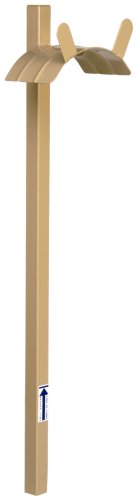 Image of Liberty Garden Products 692-2 Basic Metal Garden Stand, Holds 150-Feet of, 5 /8-Inch Hose, Tan